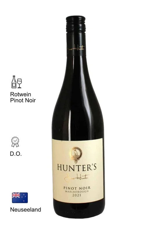 2022Hunter´s–PinotNoirRotweinTrocken–Marlborough–NeuseelandWeinonlinekaufen|Weinhaus-Venum.de