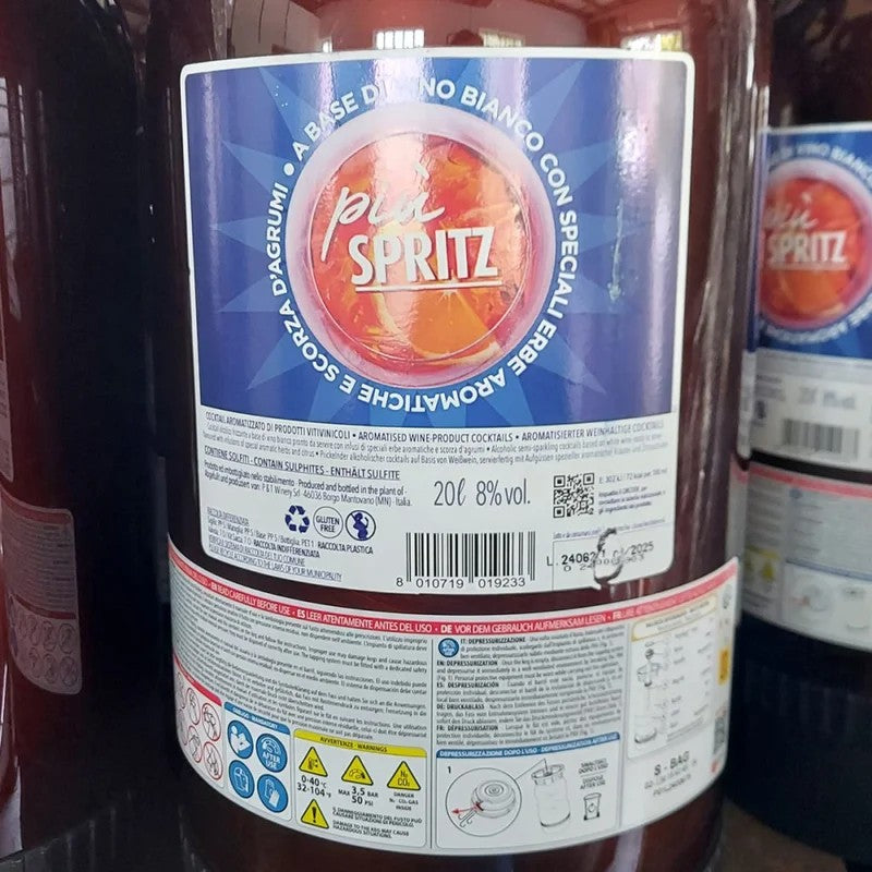 20LiterEinwegKEG-FassmitPiuVenezianoausdemVeneto