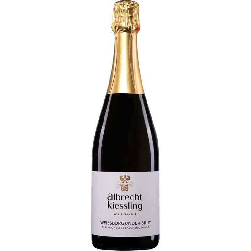 Albrecht-Kiessling2023WeissburgunderWinzersektbrut