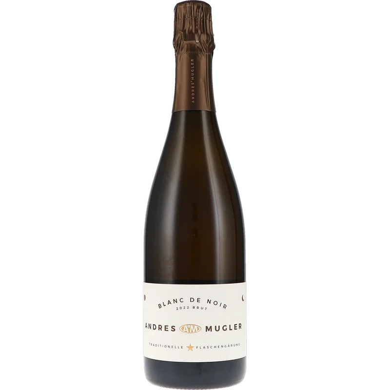 Andres&MuglerBlancdeNoirSektBrut2021|Bio-Pfalz