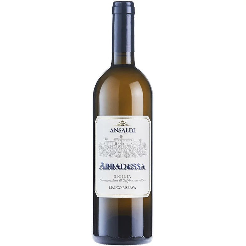 Ansaldi2018AbbadessaBiancoRiservaDOCSICILIAtrocken