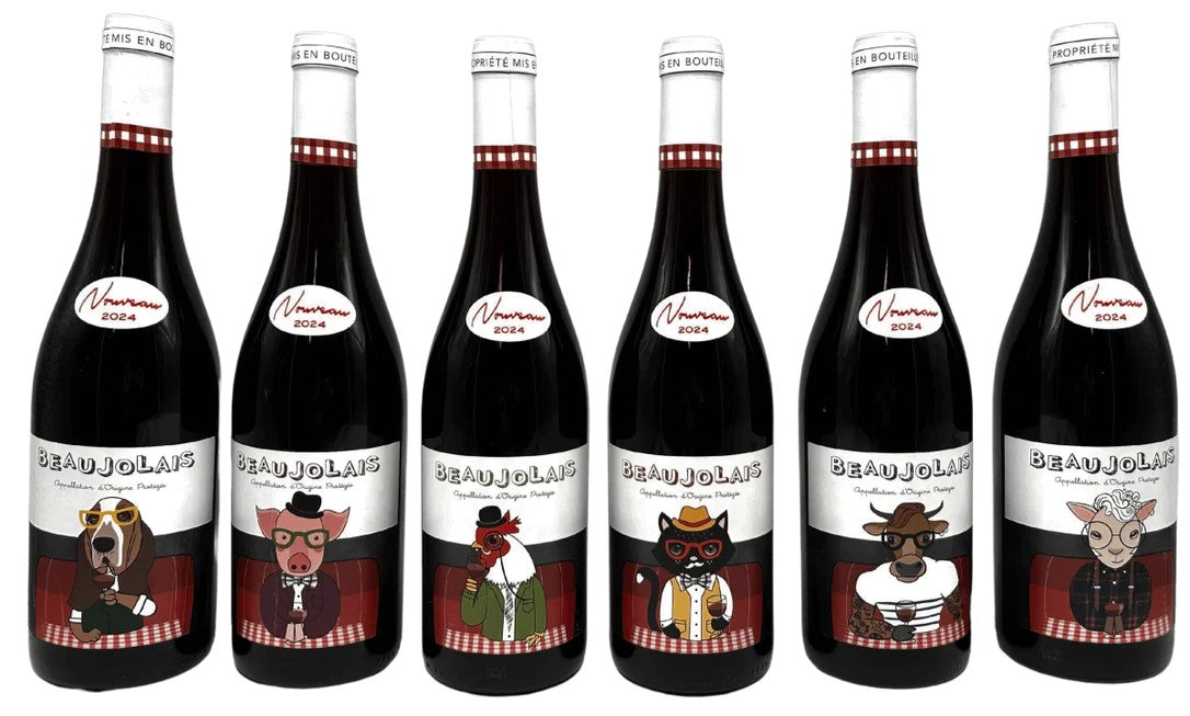BeaujolaisNouveauAnimalsseries1190€
