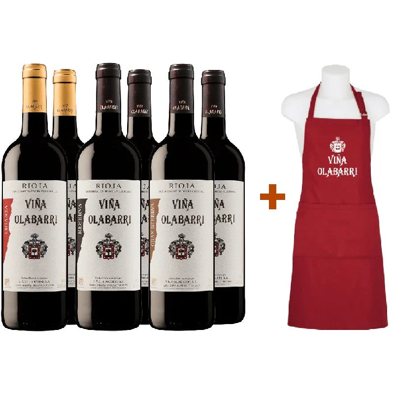 BodegasOlabarriSpezialpaketBodegasOlabarri+kostenlosesSchürzen-Geschenk