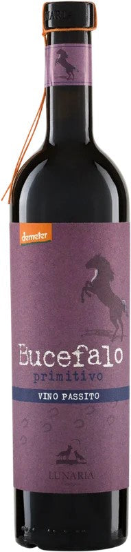BucefaloPrimitivoVinoPassitoIGP2024LunariaBiowein–PRObioWEIN