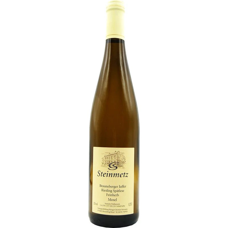 ChristianSteinmetz2019BraunebergerJufferRieslingSpätlesefeinherb