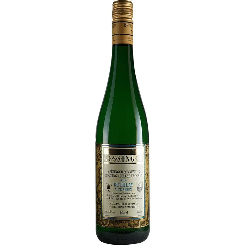 Gessinger2015ZeltingerSonnenuhrRieslingRothlay-Auslesetrocken