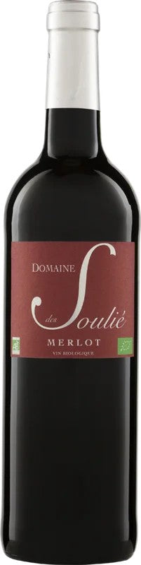 MerlotBarriqueIGP2025DomaineSouliéBiowein–PRObioWEIN