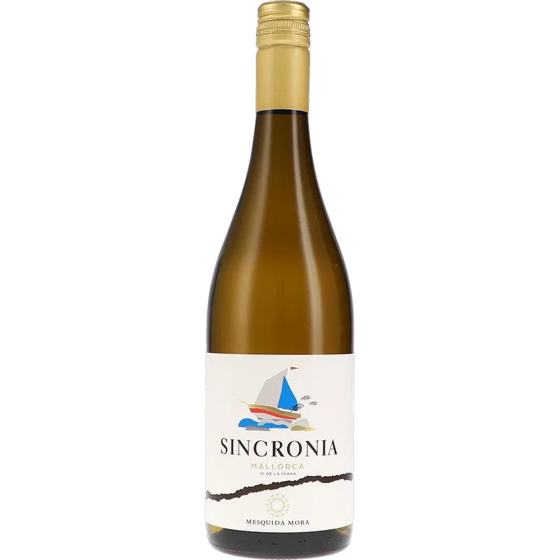 MesquidaMoraSincroniaBlanc2023|Bio-WeißweinMallorca