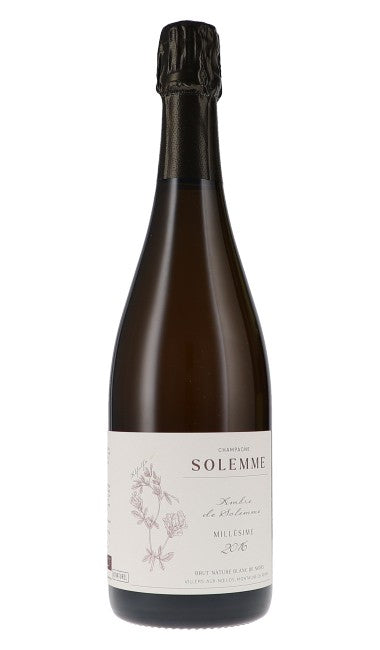 Solemme–AmbredeSolemmeBlancdeNoirsBrutNatureMillésimé2016