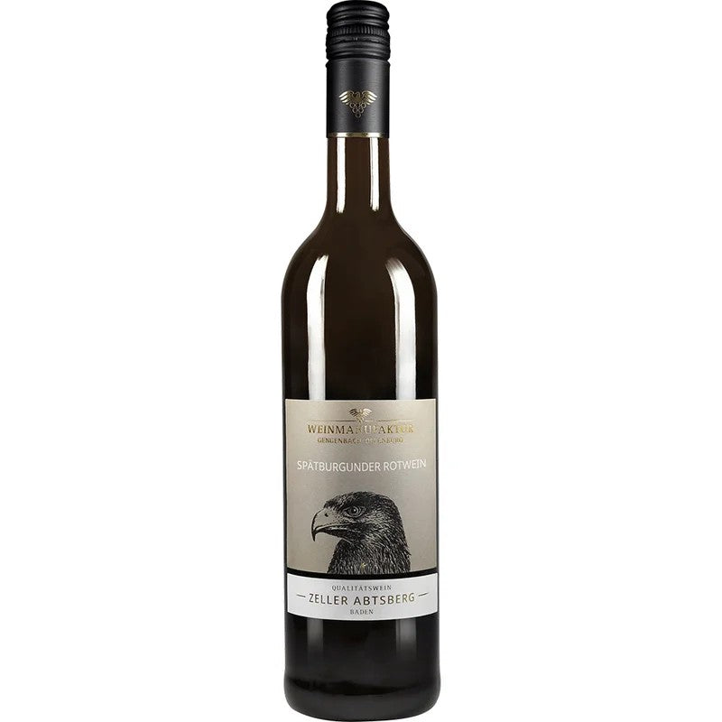 WeinmanufakturGengenbach2018ZellerAbtsbergSpätburgunderRotweinhalbtrocken