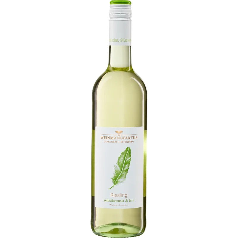WeinmanufakturGengenbach2024„Glücksfeder“RieslingQualitätsweinfeinherb