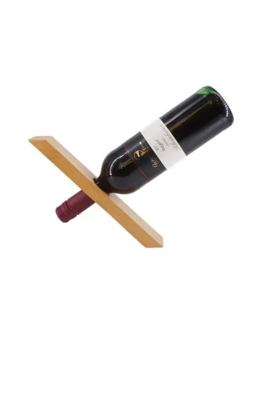 Weinregal–KreativesEinzelweinregal–Naturholz–GeschenkWeinonlinekaufen|Weinhaus-Venum.de