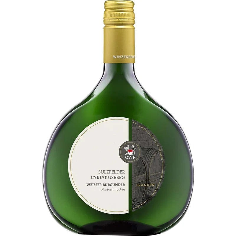 WinzergemeinschaftFranken2023SulzfelderCyriakusbergWeißerBurgunderKabinetttrocken