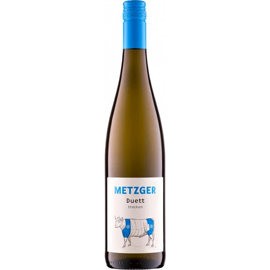 2018DuettSauvignonBlanc&RieslingTrocken–WeingutMetzger