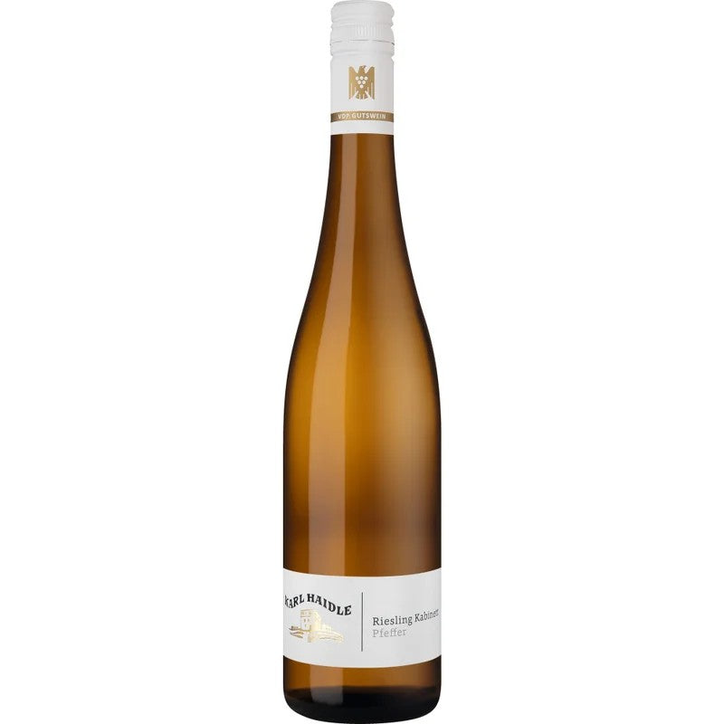 2023StettenerPfefferRieslingKabinetthalbtrockenBIOWeingutKarlHaidle