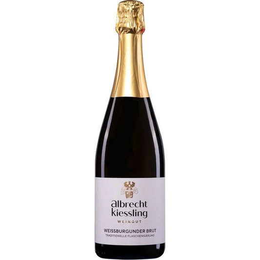 Albrecht-Kiessling2023WeissburgunderWinzersektbrut
