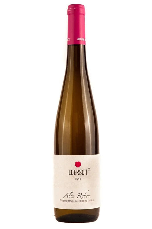 AlexanderLoerschAlteRebenTrittenheimerApothekeRieslingSpätlese–Glanzberg–PassionWein