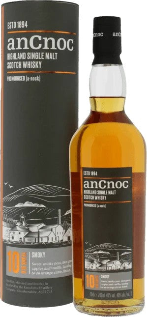 anCnoc10YearsOldPeatedSingleMaltScotchWhisky
