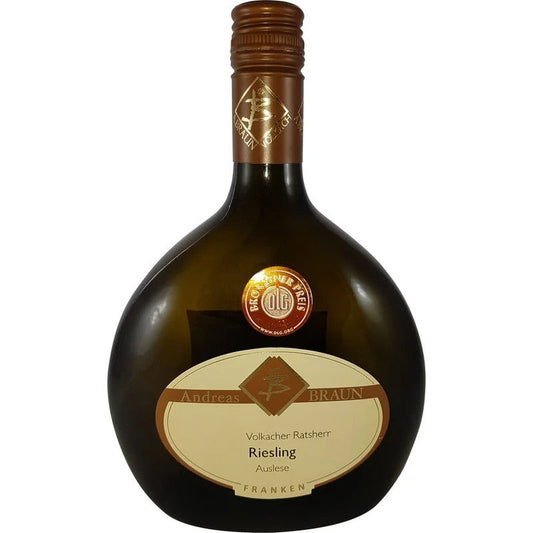 AndreasBraunVolkacherRatsherrRieslingAuslesesüß2015