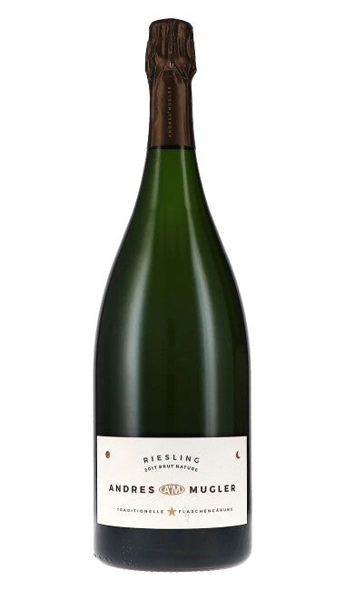 Andres&Mugler–RieslingSektBrut20171500ml|Pfalz