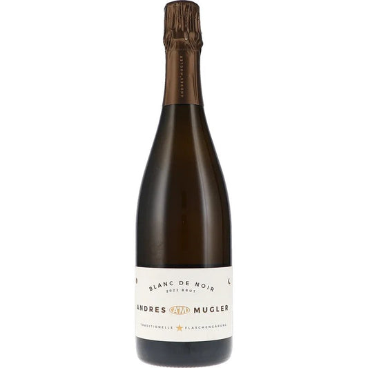 Andres&MuglerBlancdeNoirSektBrut2021|Bio-Pfalz