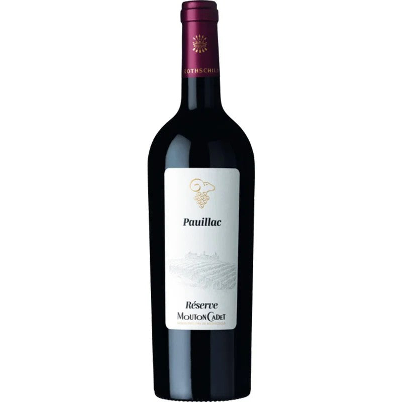 BaronPhilippedeRothschild2018MoutonCadetRéservePauillacAOPtrocken
