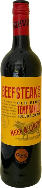 BeefsteakClubTempranillo0751090€