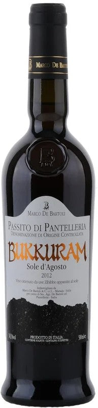 Bukkuram‚Soled`Agosto‘PassitodiPantelleriaDOCMarcodeBartoli–PRObioWEIN