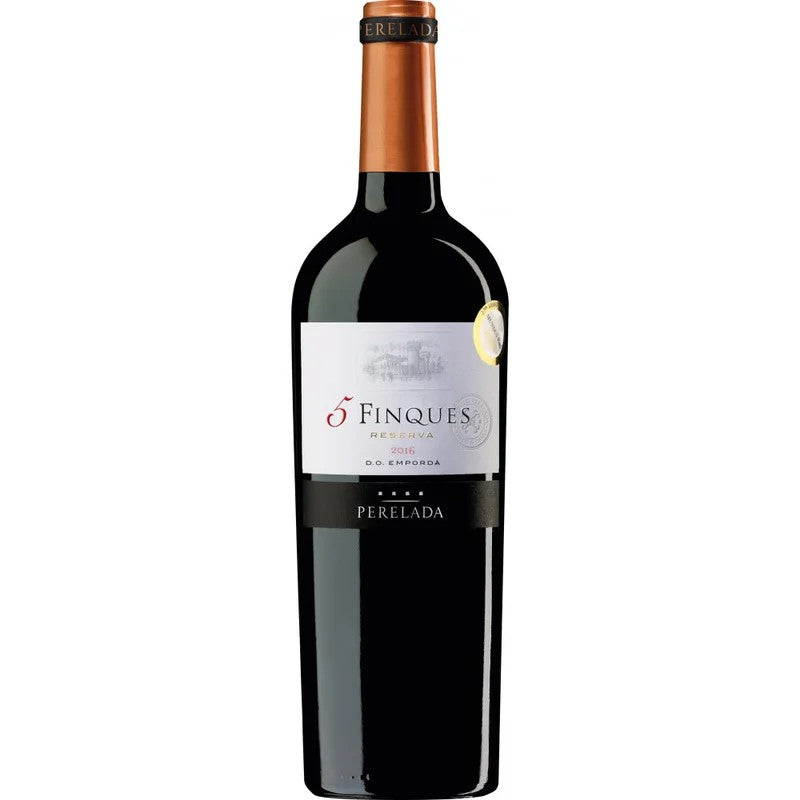 CastilloPerelada2018TintoReserva5FinquesEmpordàDOtrocken