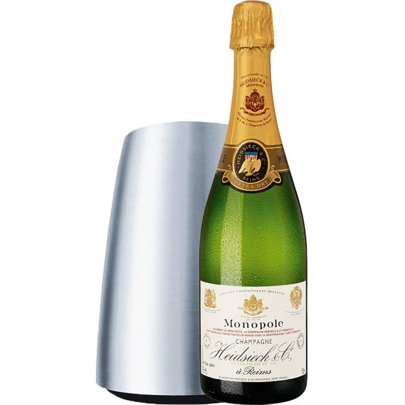 ChampagneHeidsickMonopoleBronzeTopvonVrankenPommeryinkl.Edelstahl-Kühler