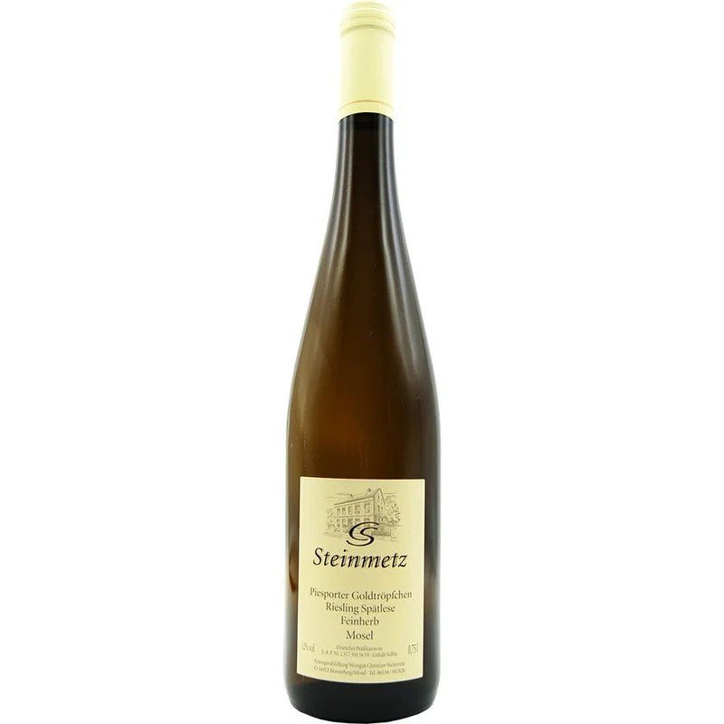 ChristianSteinmetz2018PiesporterGoldtröpfchenRieslingSpätlesefeinherb