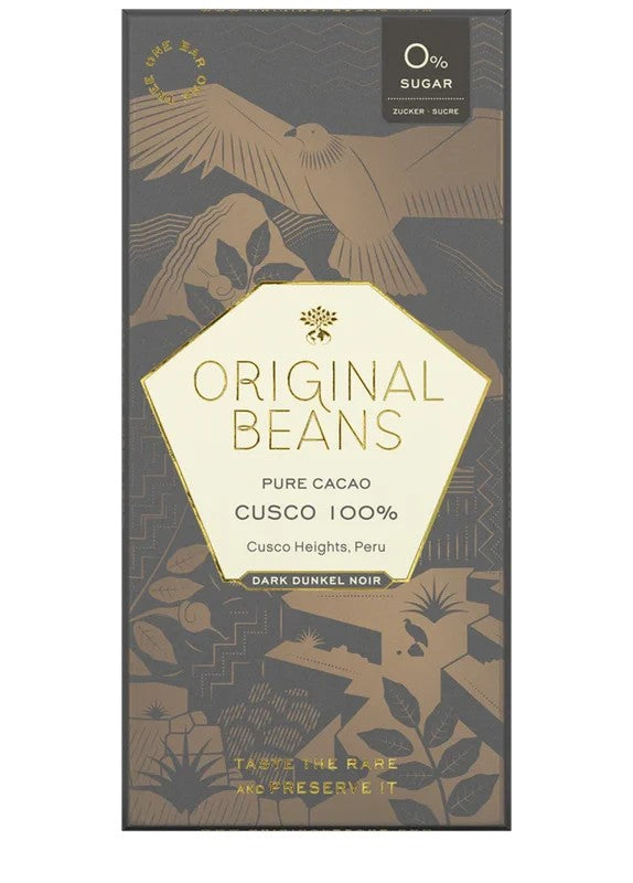 Cusco100%BioSchokoladeOriginalBeans–PRObioWEIN