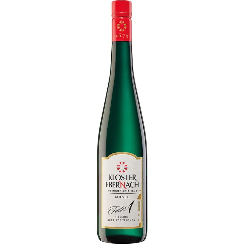 KlosterEbernach2023PommernerSonnenuhrRieslingSpätleseFUDER1trocken