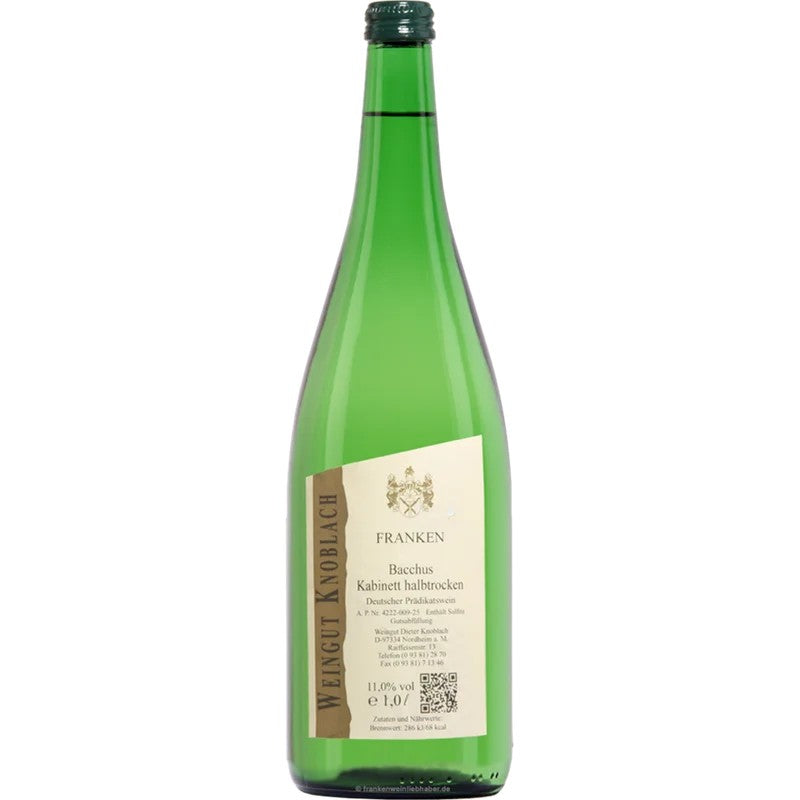 Knoblach2024BacchusKabinetthalbtrocken10L