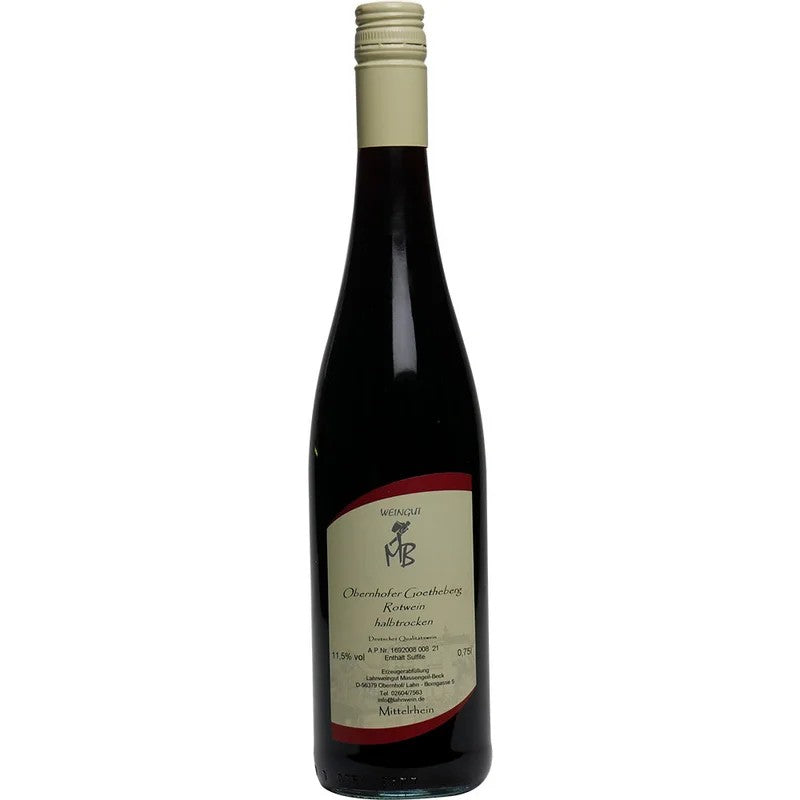 LAHNWeingutMassengeil-Beck2018WeinährerGiebelhöllSpätburgunderhalbtrocken