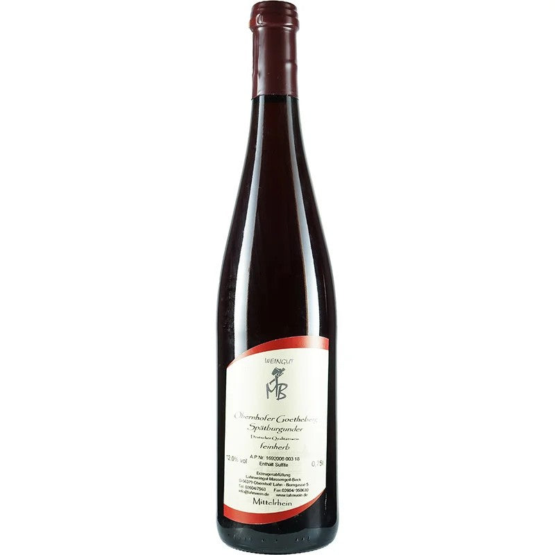 LAHNWeingutMassengeil-BeckObernhoferGoethebergSpätburgunderfeinherb