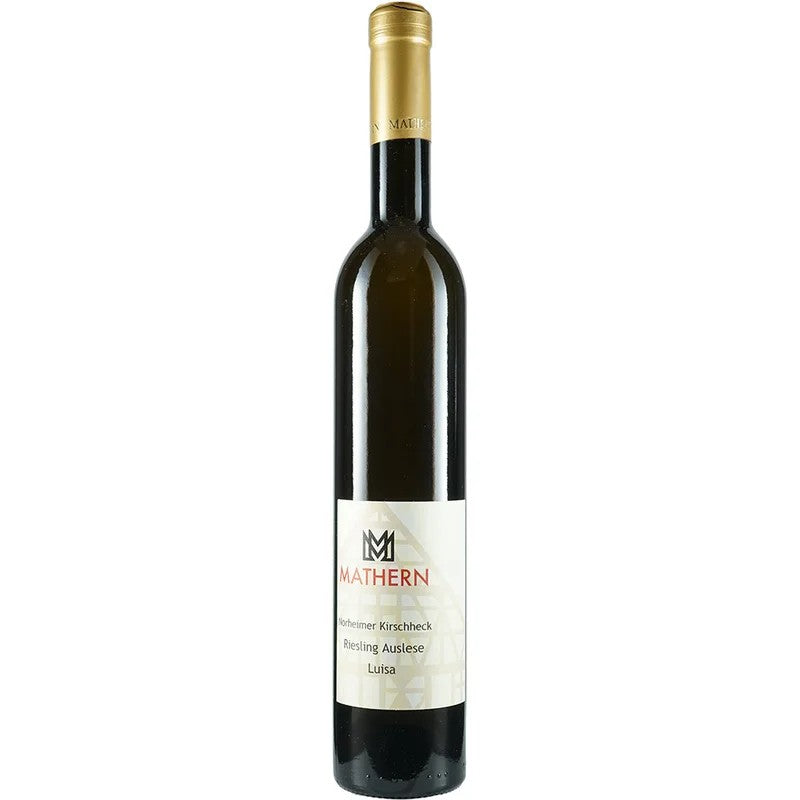 Mathern2018NorheimerKirschheckRiesling„LUISA“Ausleseedelsüß05L