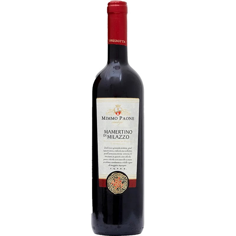 MimmoPaone2019MamertinodiMilazzoRossoDOCtrocken