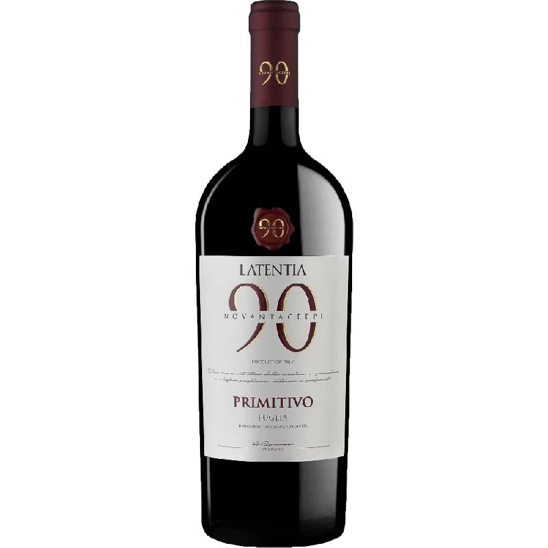 Novantaceppi2018PrimitivoPugliaIGPhalbtrocken15L