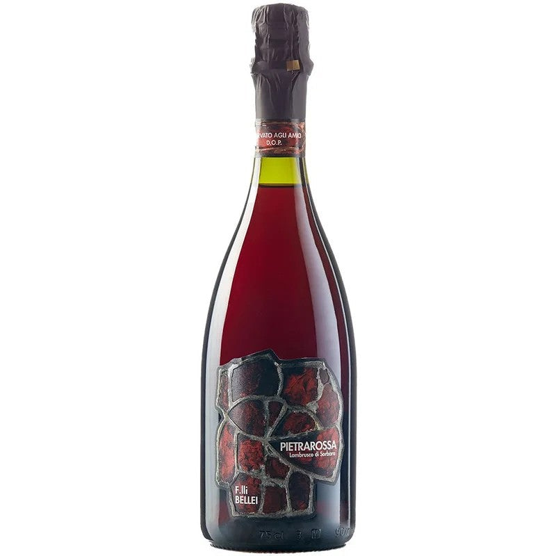 Pezzuoli2025PIETRAROSSALambruscodiSorbaraDOCbrut