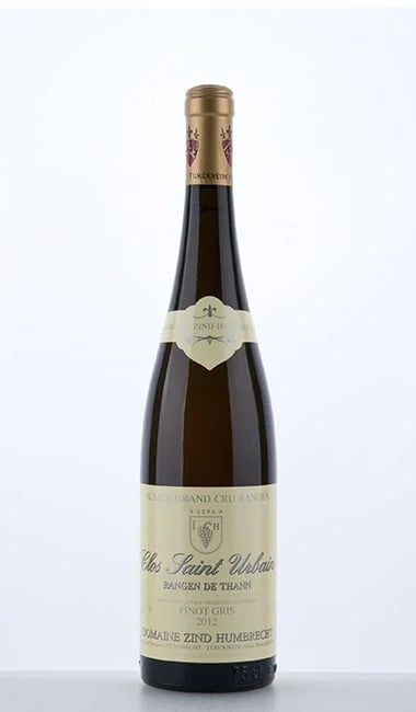 PinotGrisRangendeThannClos-Saint-UrbainGrandCru2012–DomaineZind-HumbrechtDomaineZind-HumbrechtElsass