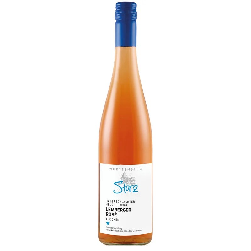 PrivatkellereiStorz2023HaberschlachterHeuchelbergLembergerRosé*trocken