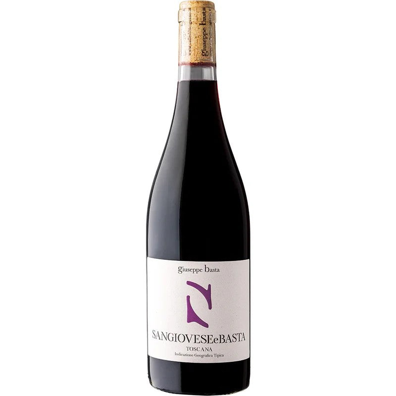 Rossoebasta2024Sangiovese&BastaToscanaIGPtrocken