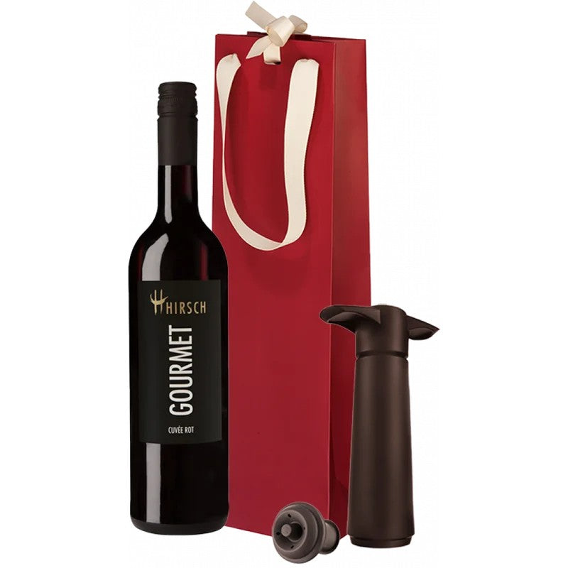Rotwein-Geschenk-PaketmitWeinpumpe–JetztbeiWirWinzer