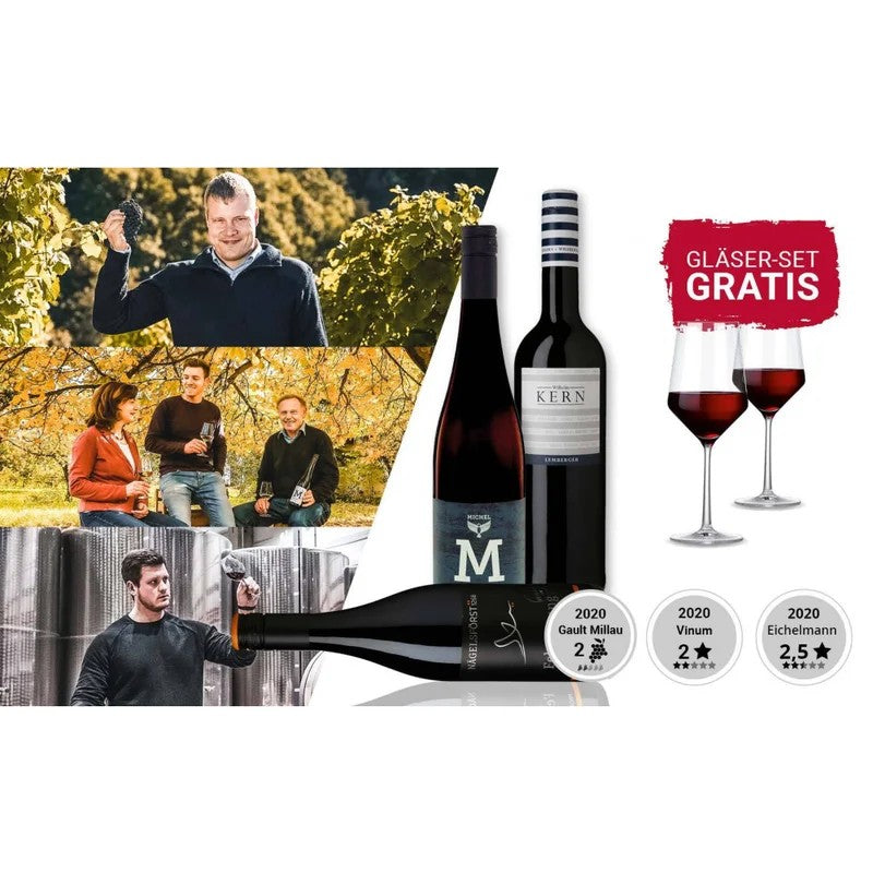 RotweinPaket+2ZwieselRotweinweingläse