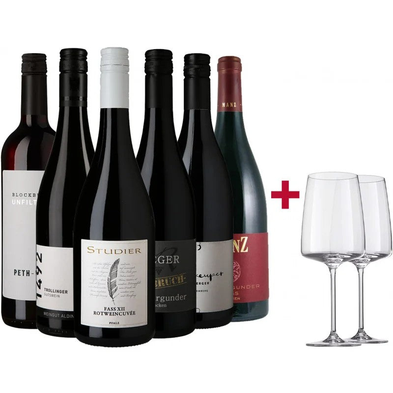 RotweinPremium-Paket+2ZwieselVividSensesGläser