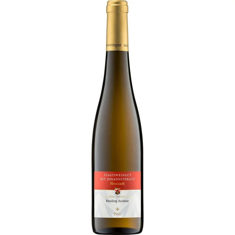 StaatsweingutmitJohannitergut2018HaardterHerrenlettenRieslingAusleseedelsüß05L