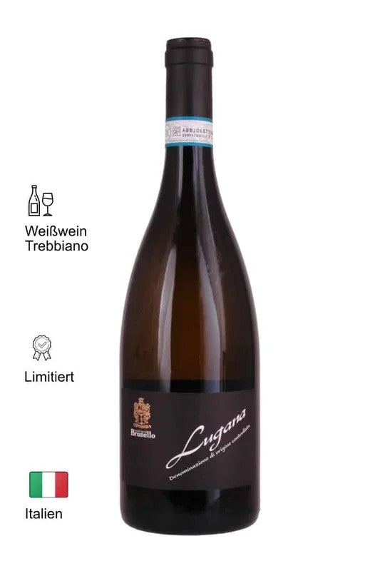TrebbianoWeissweinTrockenBrunello2021–SelectionNeraDOC–Lugana–ItalienWeinonlinekaufen|Weinhaus-Venum.de