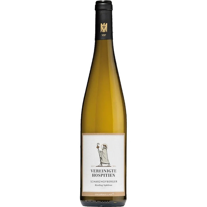 VereinigteHospitien2018ScharzhofbergerRieslingSpätleseVDP.GrosseLagefruchtig