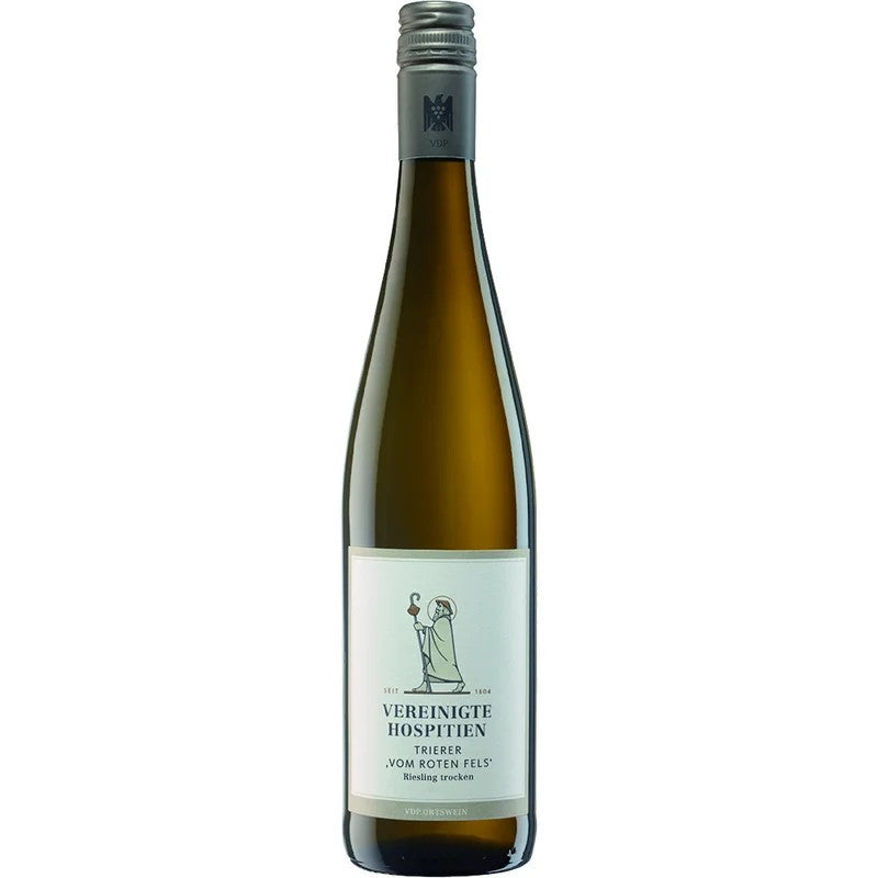 VereinigteHospitien2024Trierer„vomrotenFels“RieslingVDP.Ortsweintrocken